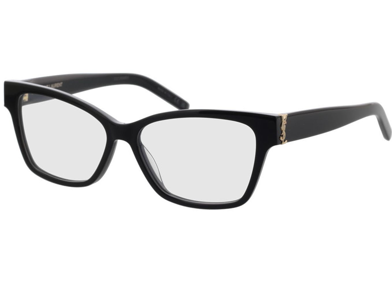 Saint Laurent SL M116-001 55-14 Brillengestell inkl. Gläser, Damen, Vollrand, Cateye