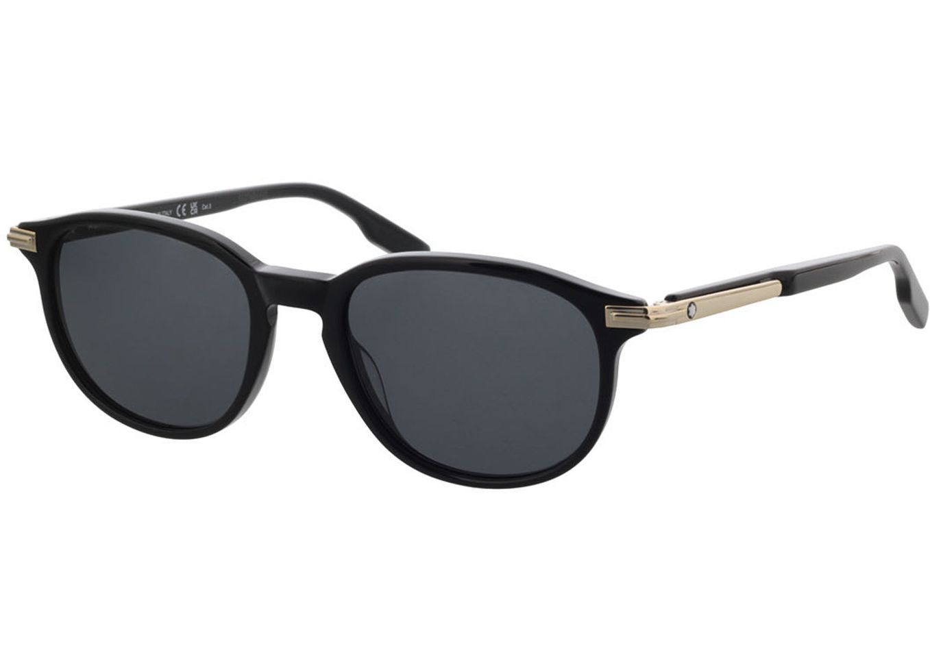 Montblanc MB0276S-001 52-19 Sonnenbrille mit Sehstärke erhältlich, Herren, Vollrand, panto