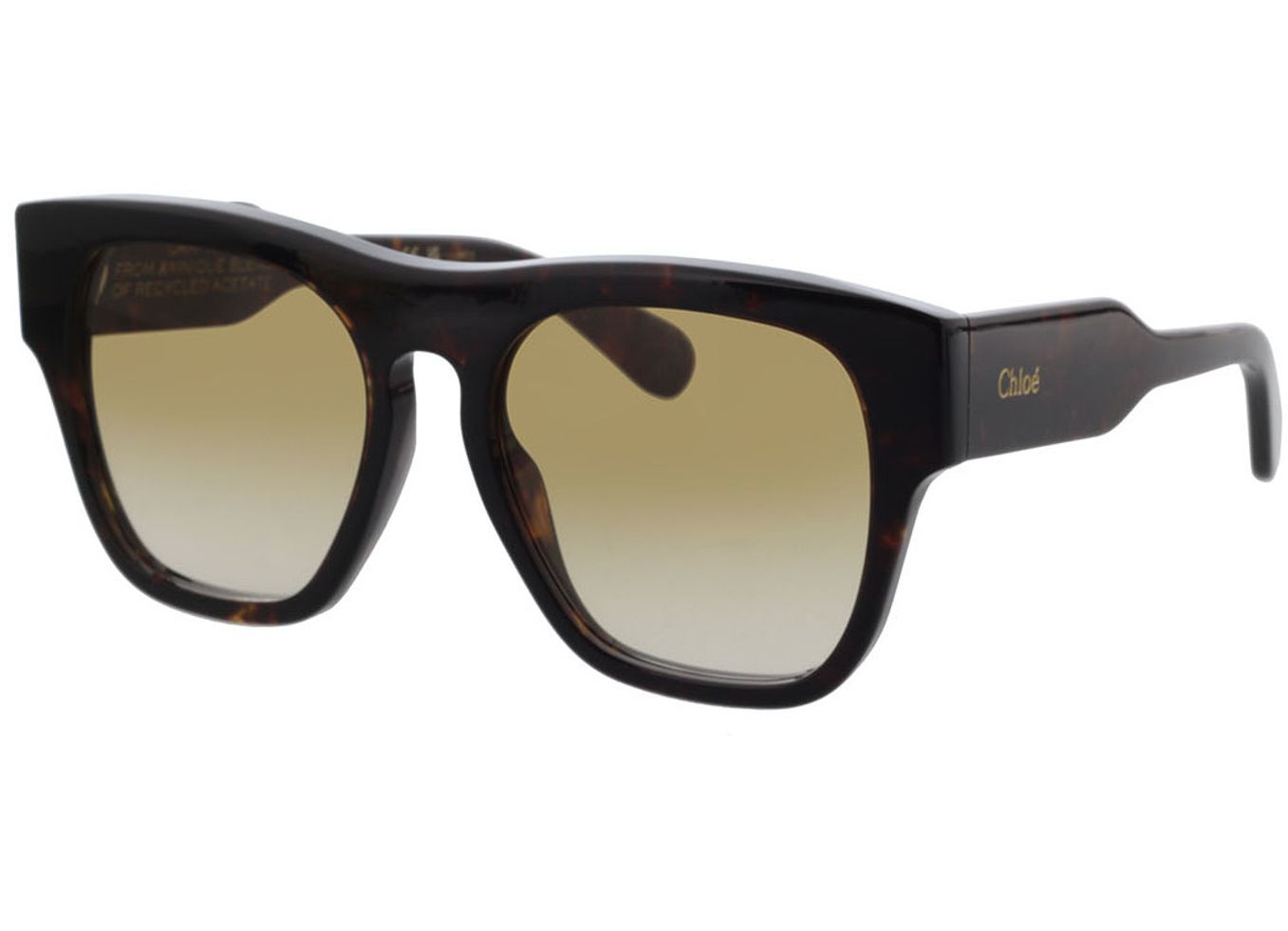 Chloé CH0149S-002 55-18 Sonnenbrille mit Sehstärke erhältlich, Damen, Vollrand, Eckig