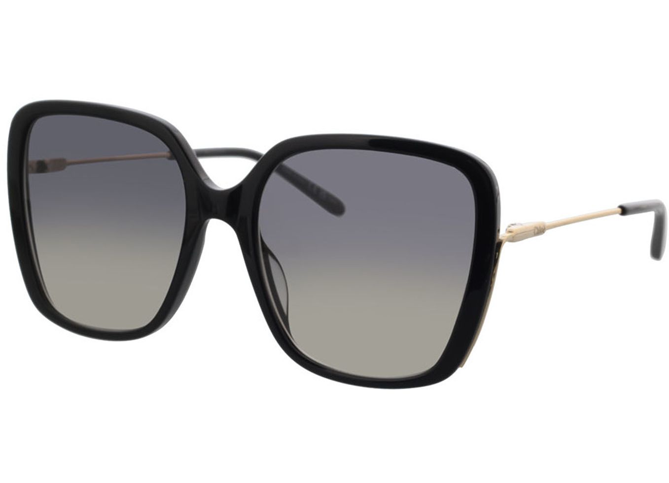 Chloé CH0173S-001 57-19 Sonnenbrille mit Sehstärke erhältlich, Damen, Vollrand, Eckig