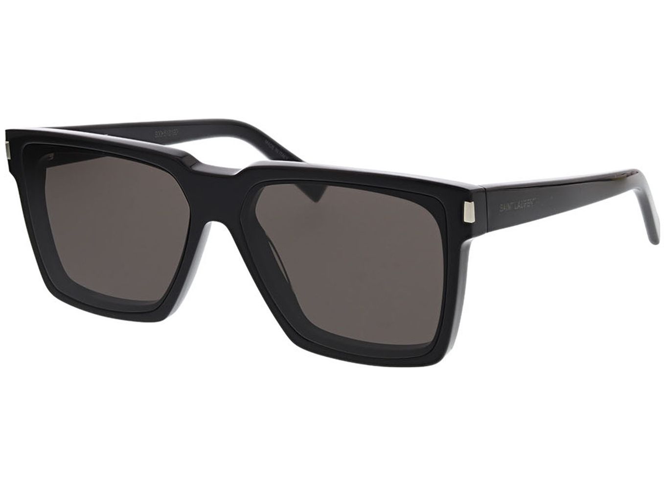 Saint Laurent SL 610-001 59-14 Sonnenbrille ohne Sehstärke, Damen/Herren, Vollrand, Rechteckig