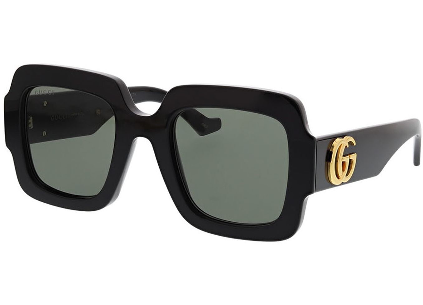 Gucci GG1547S-001 50-24 Sonnenbrille mit Sehstärke erhältlich, Damen, Vollrand, Rechteckig