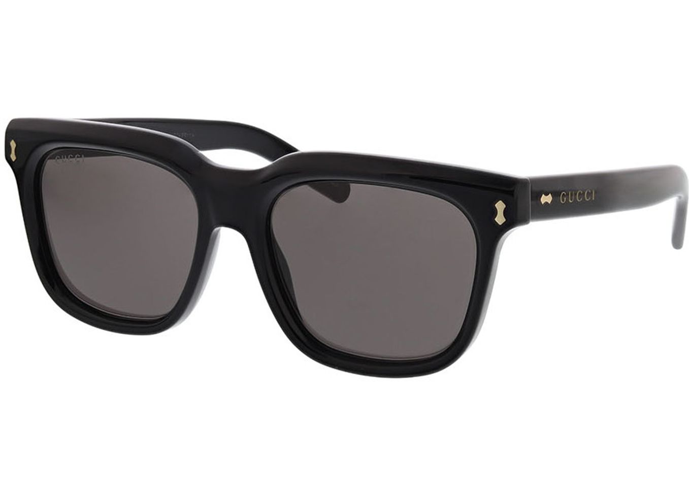 Gucci GG1523S-001 53-18 Sonnenbrille mit Sehstärke erhältlich, Herren, Vollrand, Rechteckig