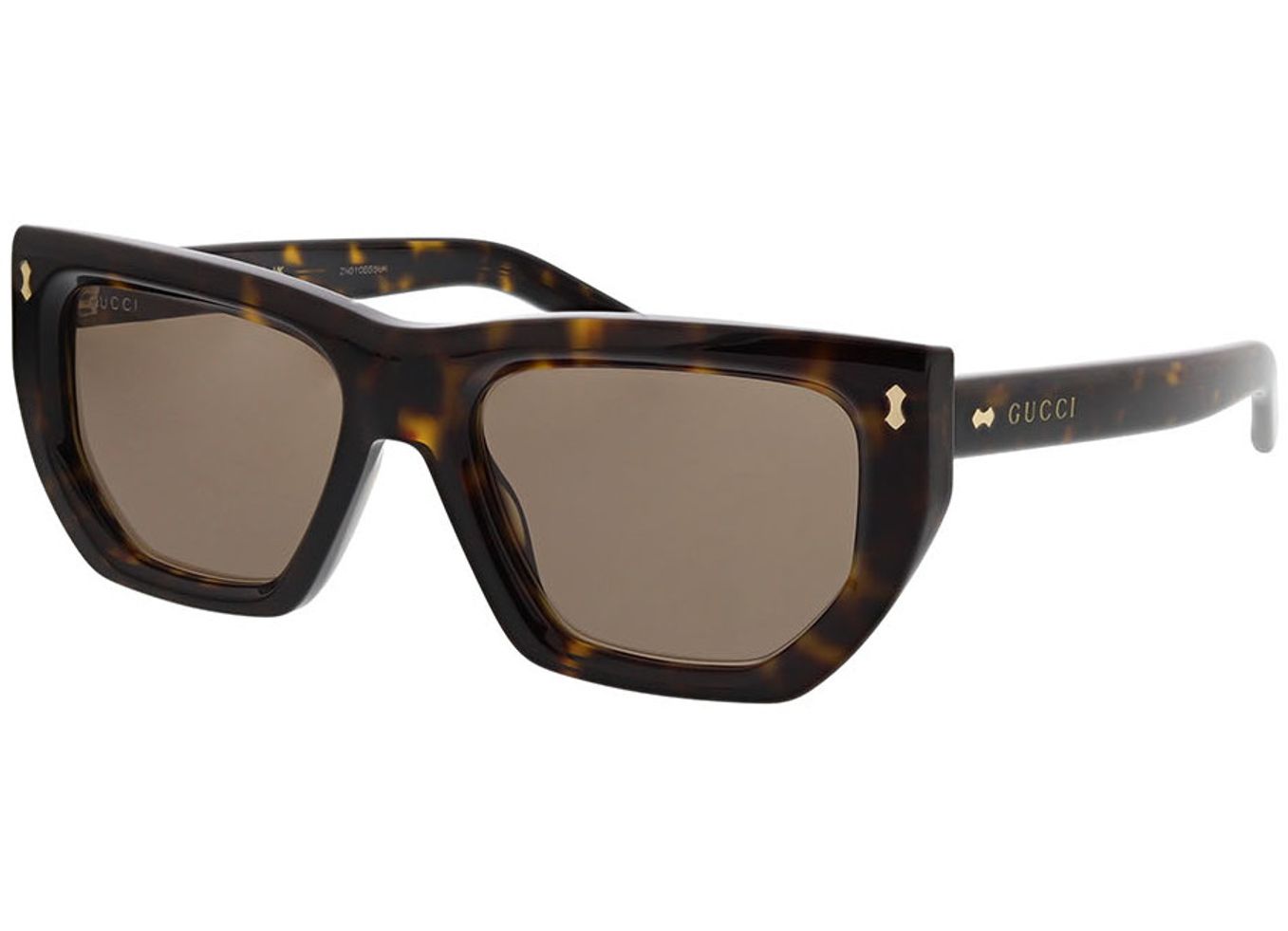 Gucci GG1520S-002 53-19 Sonnenbrille mit Sehstärke erhältlich, Damen, Vollrand, geometric