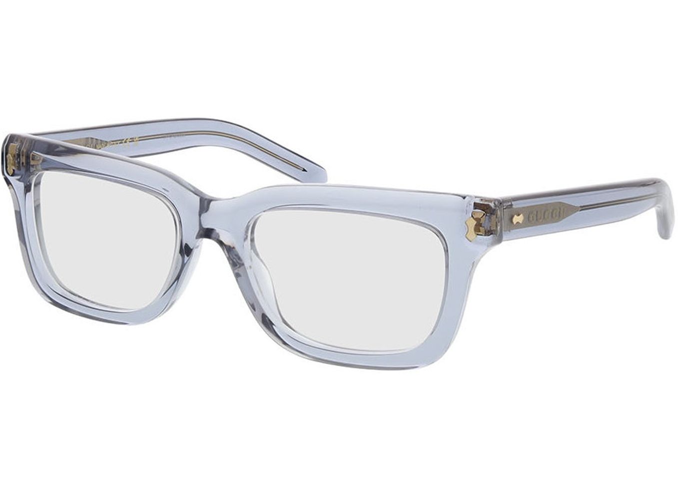 Gucci GG1522O-008 51-19 Brillengestell inkl. Gläser, Damen, Vollrand, Rechteckig