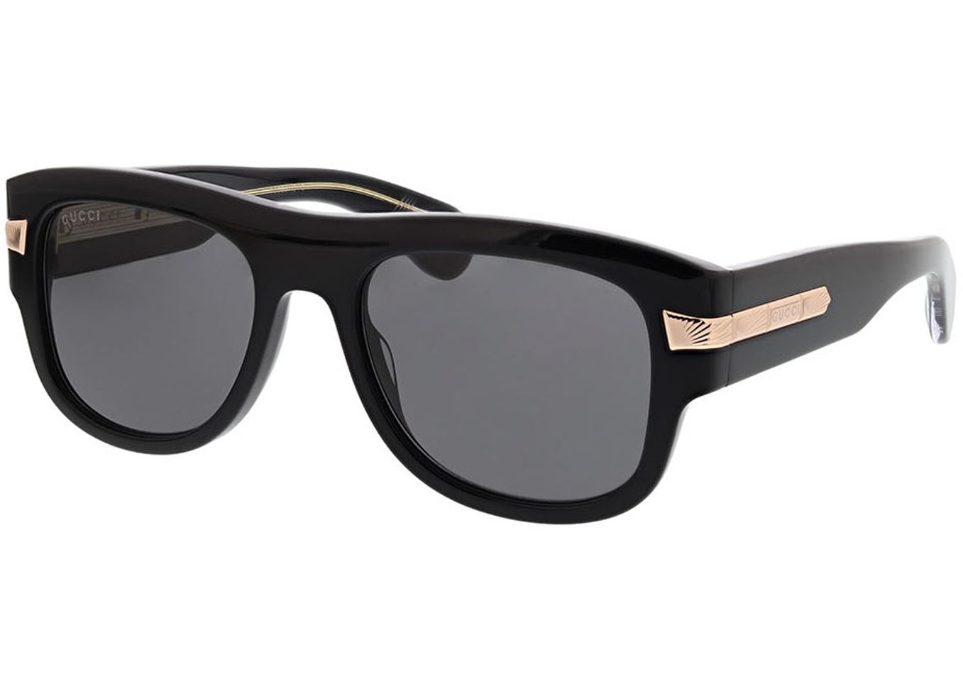 Gucci GG1517S-001 54-19 Sonnenbrille mit Sehstärke erhältlich, Herren, Vollrand, Rechteckig