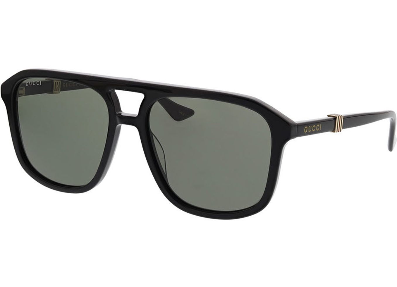 Gucci GG1494S-001 57-17 Sonnenbrille mit Sehstärke erhältlich, Herren, Vollrand, Pilot