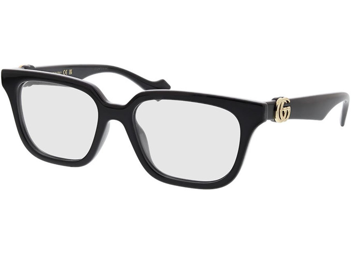 Gucci GG1536O-005 53-17 Brillengestell inkl. Gläser, Damen, Vollrand, Cateye