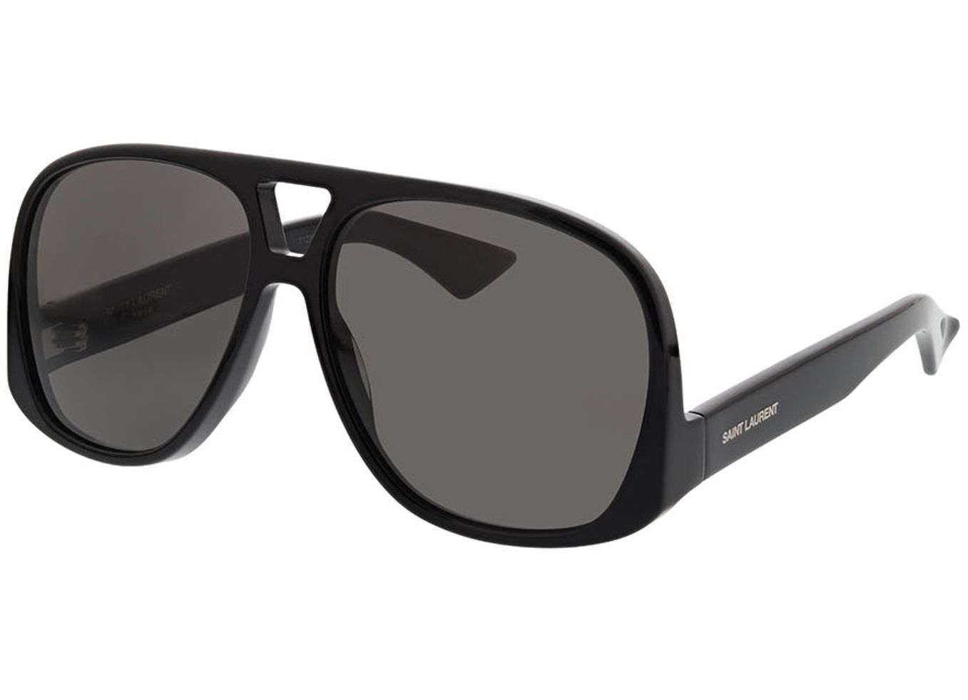 Saint Laurent SL 652 SOLACE-001 59-14 Sonnenbrille mit Sehstärke erhältlich, Damen, Vollrand, Pilot