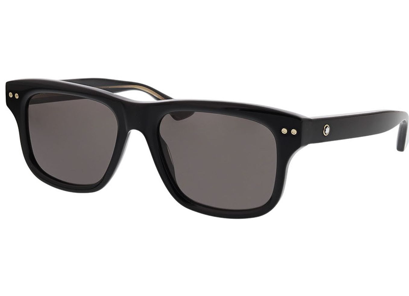 Montblanc MB0319S-001 55-18 Sonnenbrille mit Sehstärke erhältlich, Herren, Vollrand, Rechteckig