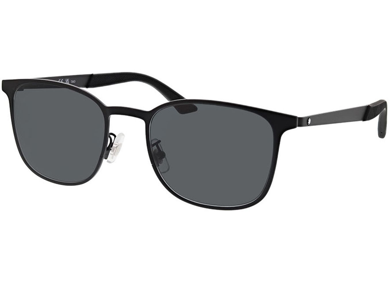 Montblanc MB0331S-001 54-20 Sonnenbrille mit Sehstärke erhältlich, Herren, Vollrand, Rechteckig