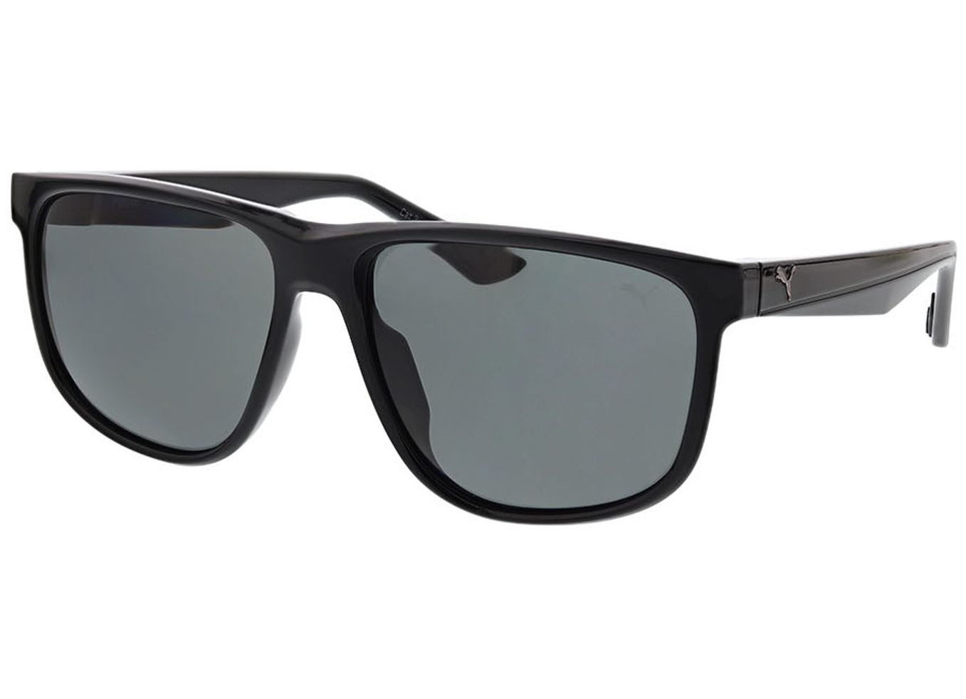 Puma PU0441S-001 59-16 Sonnenbrille ohne Sehstärke, Herren, Vollrand, panto