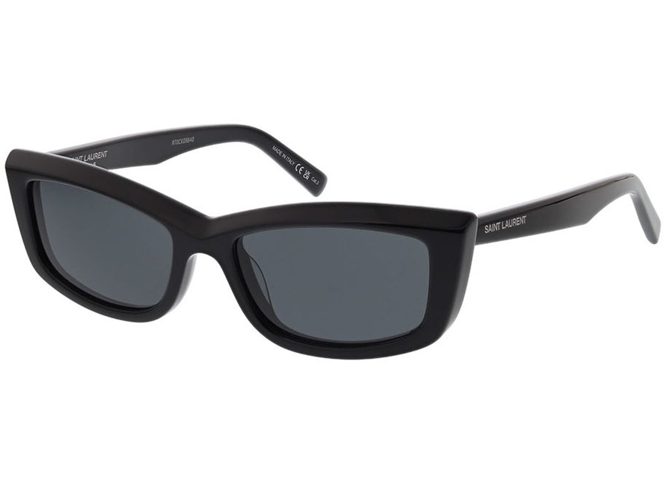 Saint Laurent SL 658-001 54-17 Sonnenbrille mit Sehstärke erhältlich, Damen, Vollrand, Cateye