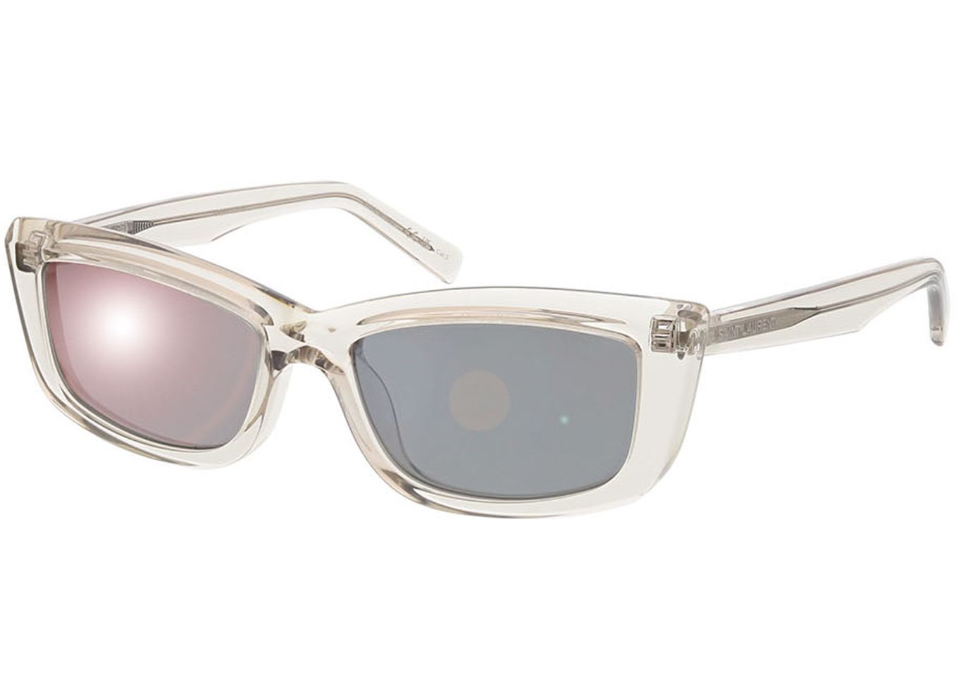 Saint Laurent SL 658-003 54-17 Sonnenbrille mit Sehstärke erhältlich, Damen, Vollrand, Cateye