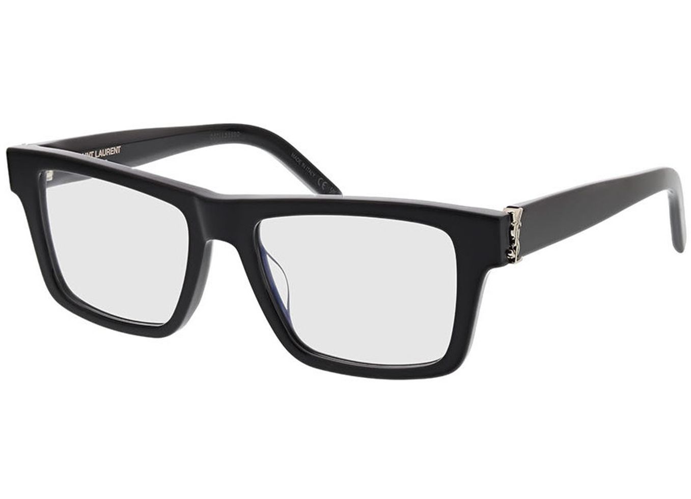 Saint Laurent SL M10_B-001 52-17 Brillengestell inkl. Gläser, Herren, Vollrand, Rechteckig