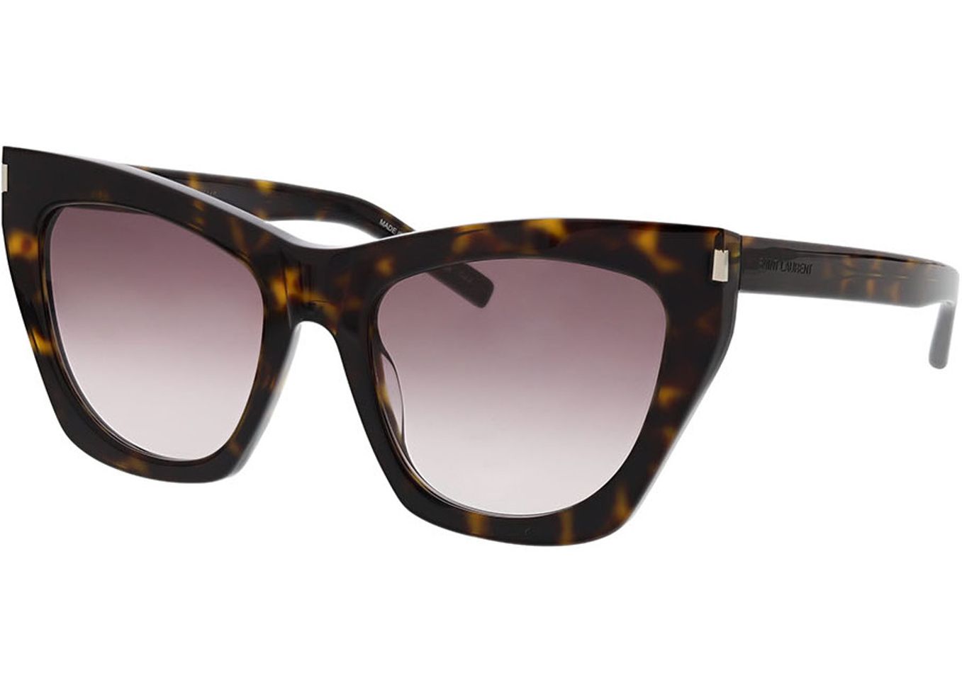 Saint Laurent SL 214 KATE-031 55-20 Sonnenbrille mit Sehstärke erhältlich, Damen, Vollrand, Cateye