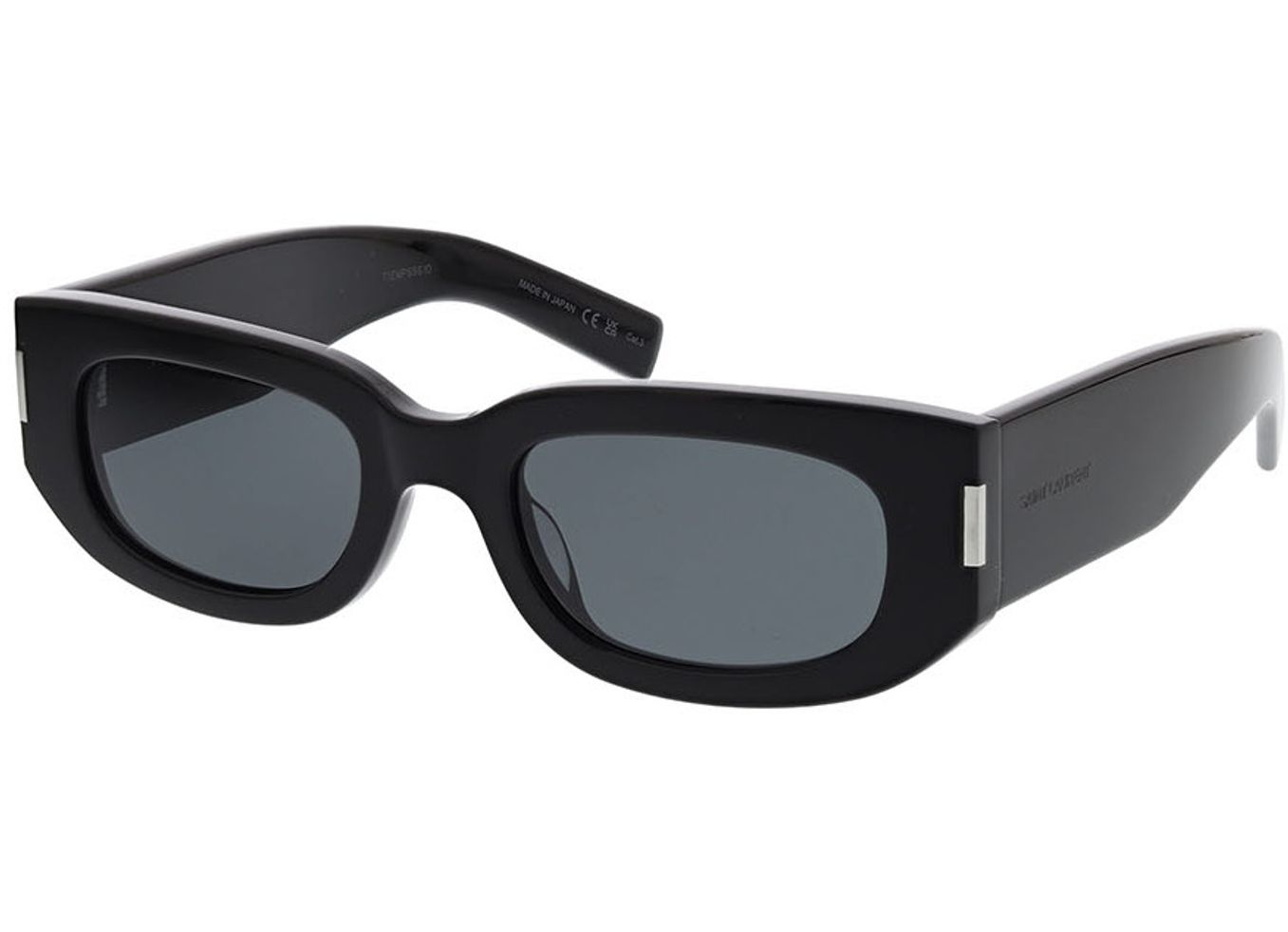 Saint Laurent SL 697-001 51-21 Sonnenbrille mit Sehstärke erhältlich, Damen/Herren, Vollrand, panto