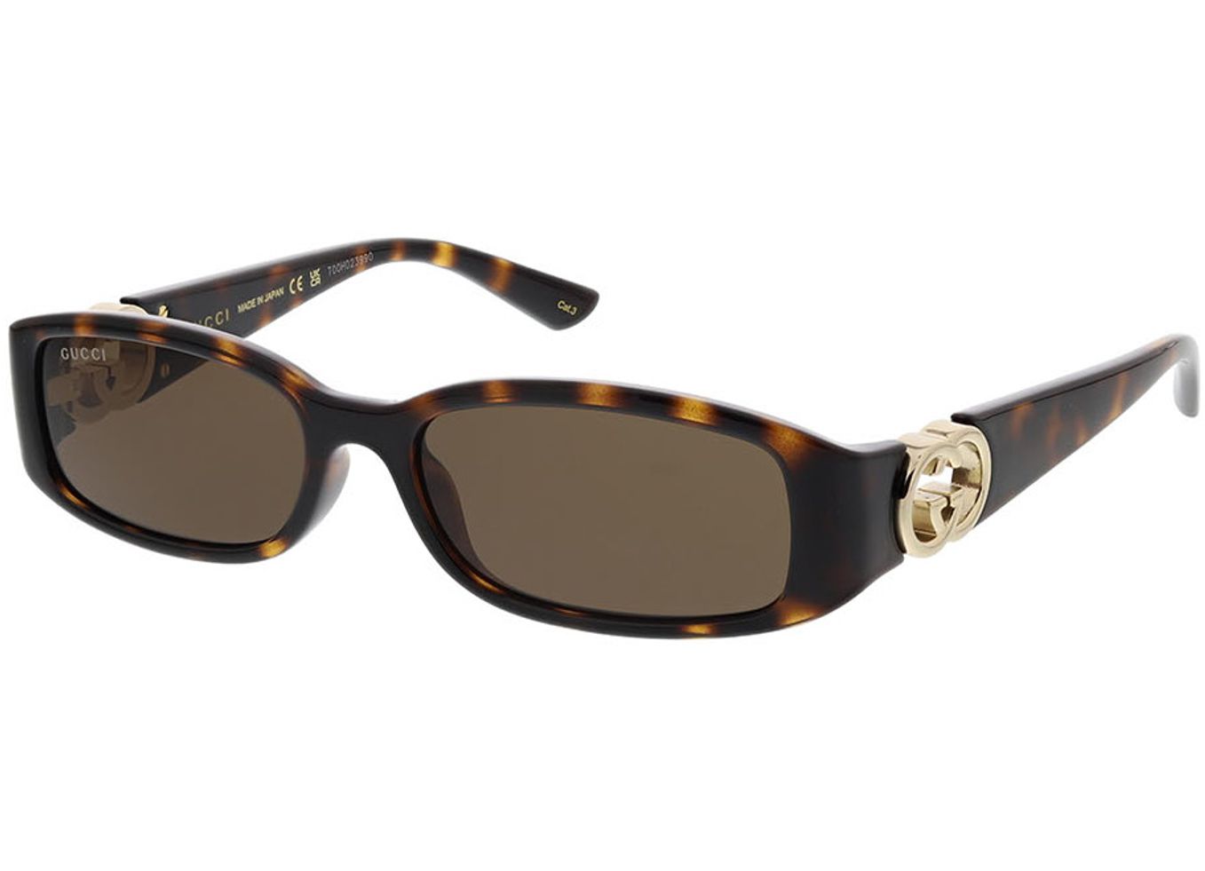 Gucci GG1661S-002 54-16 Sonnenbrille ohne Sehstärke, Damen, Vollrand, oval