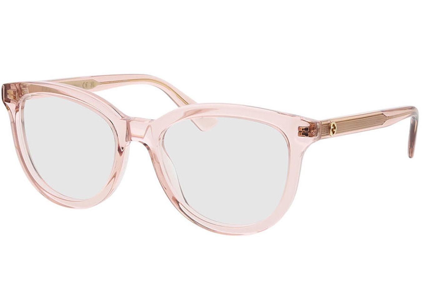 Gucci GG1687O-003 52-18 Brillengestell inkl. Gläser, Damen, Vollrand, Cateye