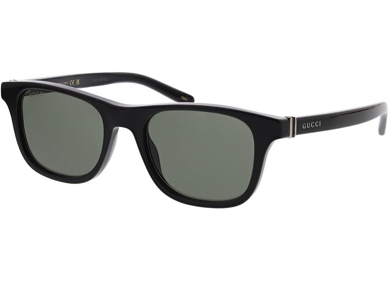 Gucci GG1671S-001 51-19 Sonnenbrille ohne Sehstärke, Herren, Vollrand, Rechteckig