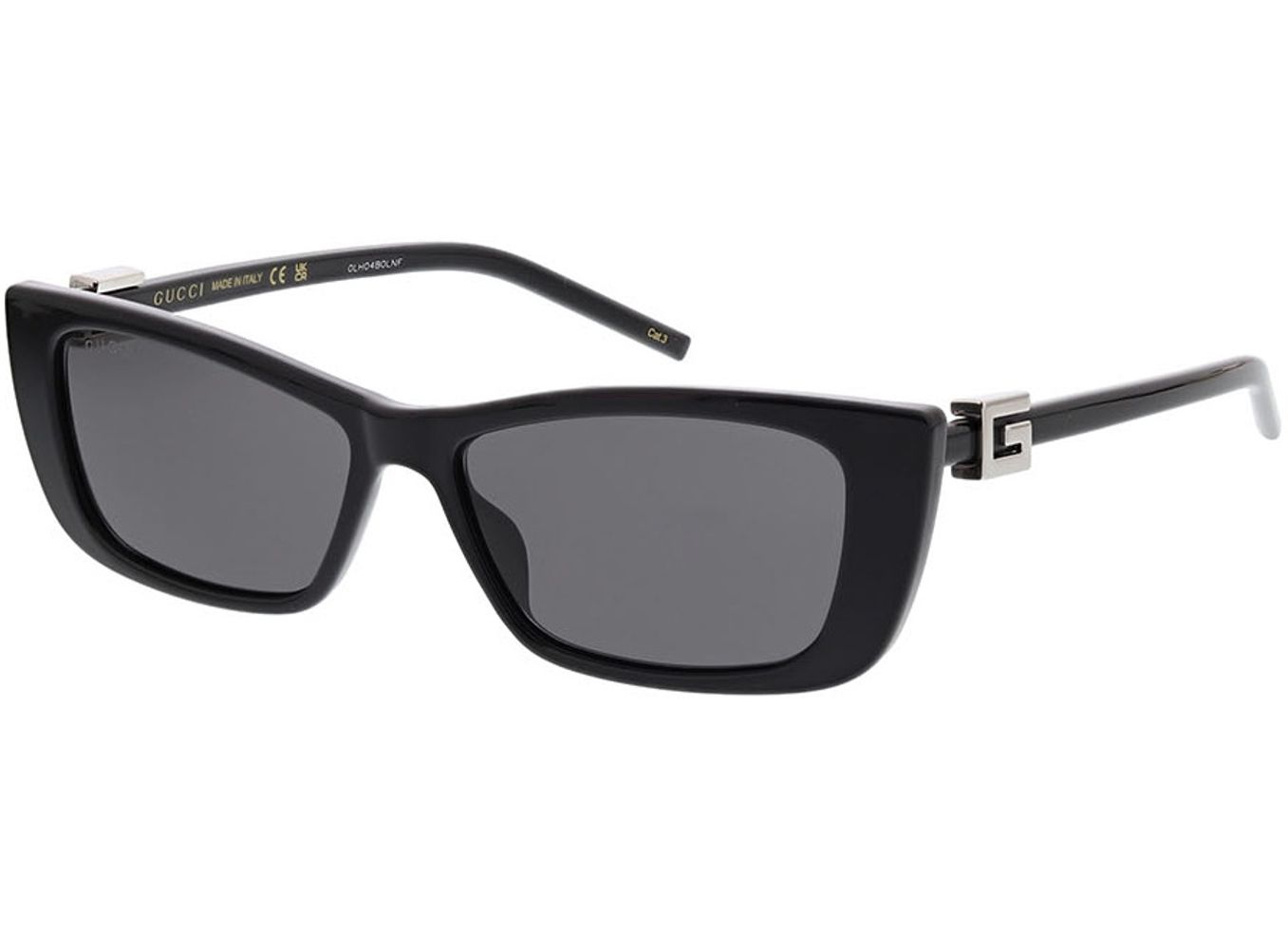 Gucci GG1681S-001 53-14 Sonnenbrille ohne Sehstärke, Damen, Vollrand, Rechteckig