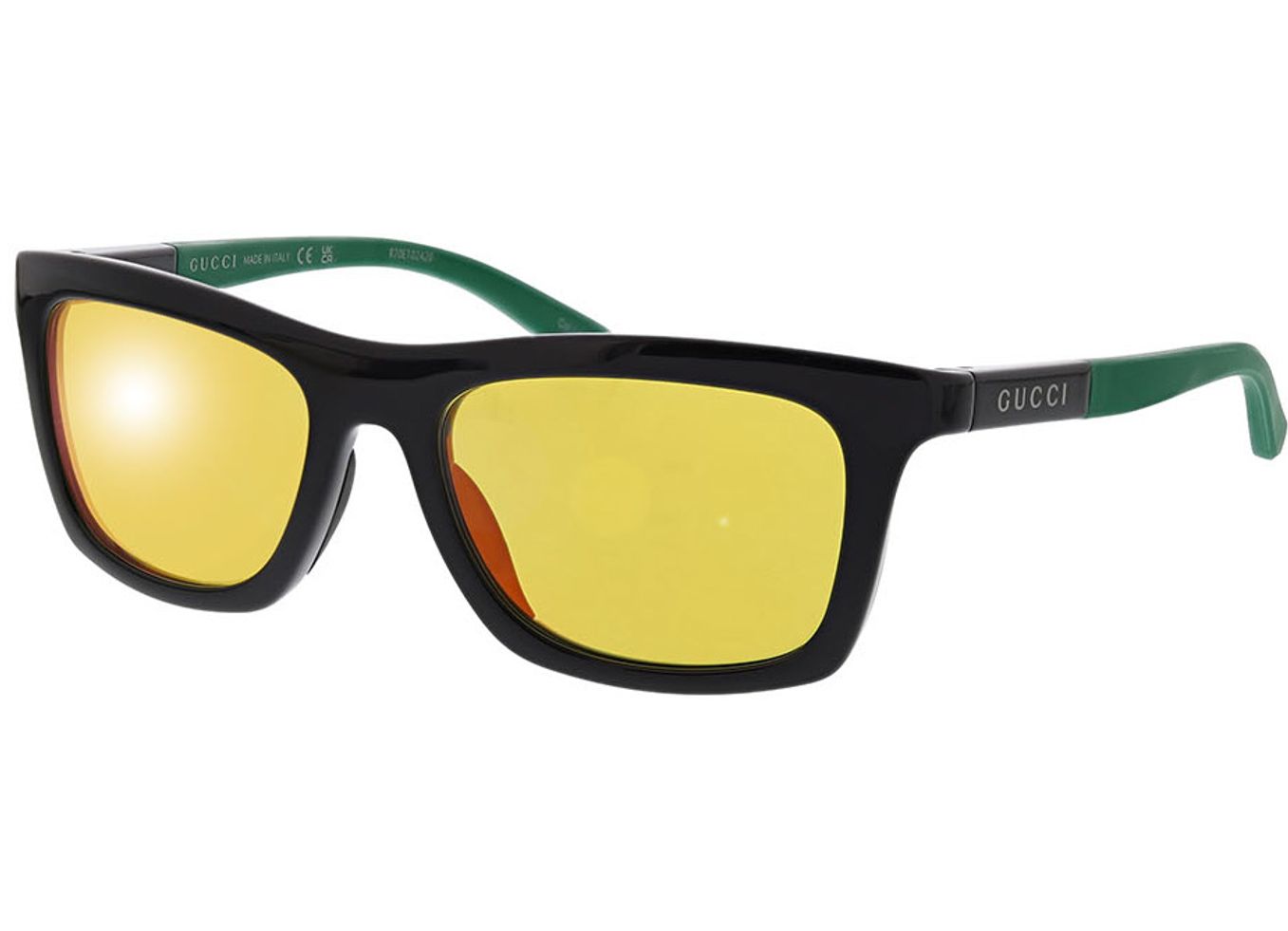 Gucci GG1735S-005 54-18 Sonnenbrille ohne Sehstärke, Herren, Vollrand, Rechteckig