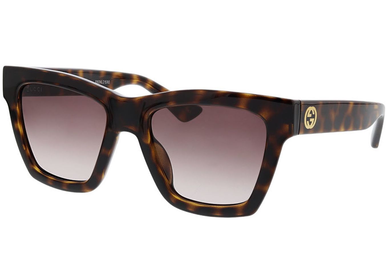 Gucci GG1714S-002 54-19 Sonnenbrille ohne Sehstärke, Damen, Vollrand, Cateye