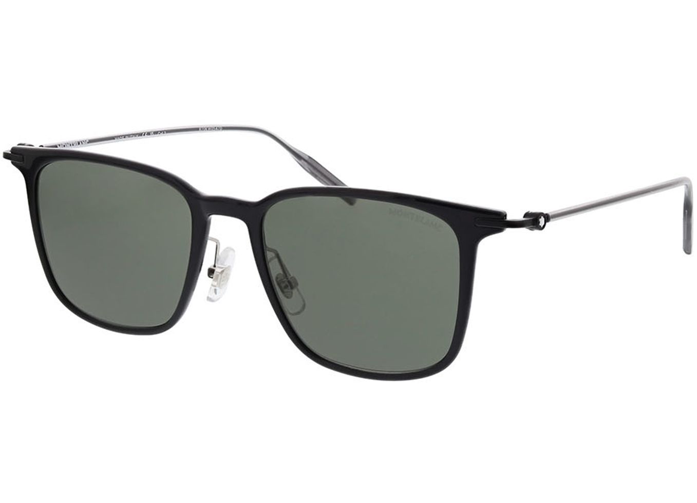 Montblanc MB0354S-001 52-18 Sonnenbrille ohne Sehstärke, Herren, Vollrand, Eckig