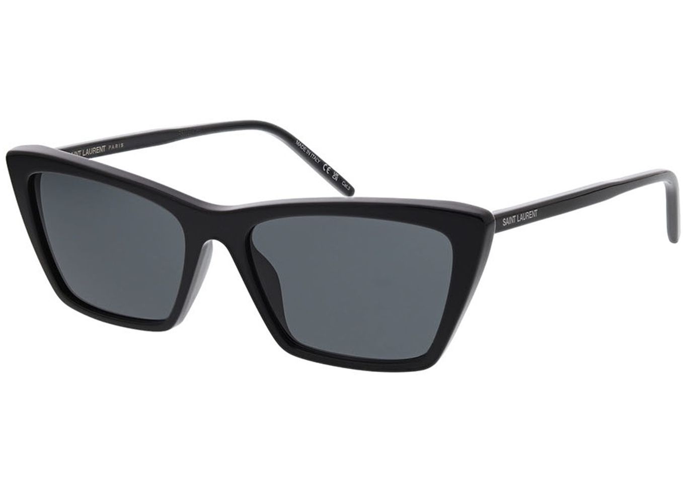 Saint Laurent SL 737 MICA THIN-001 54-16 Sonnenbrille ohne Sehstärke, Damen, Vollrand, Cateye