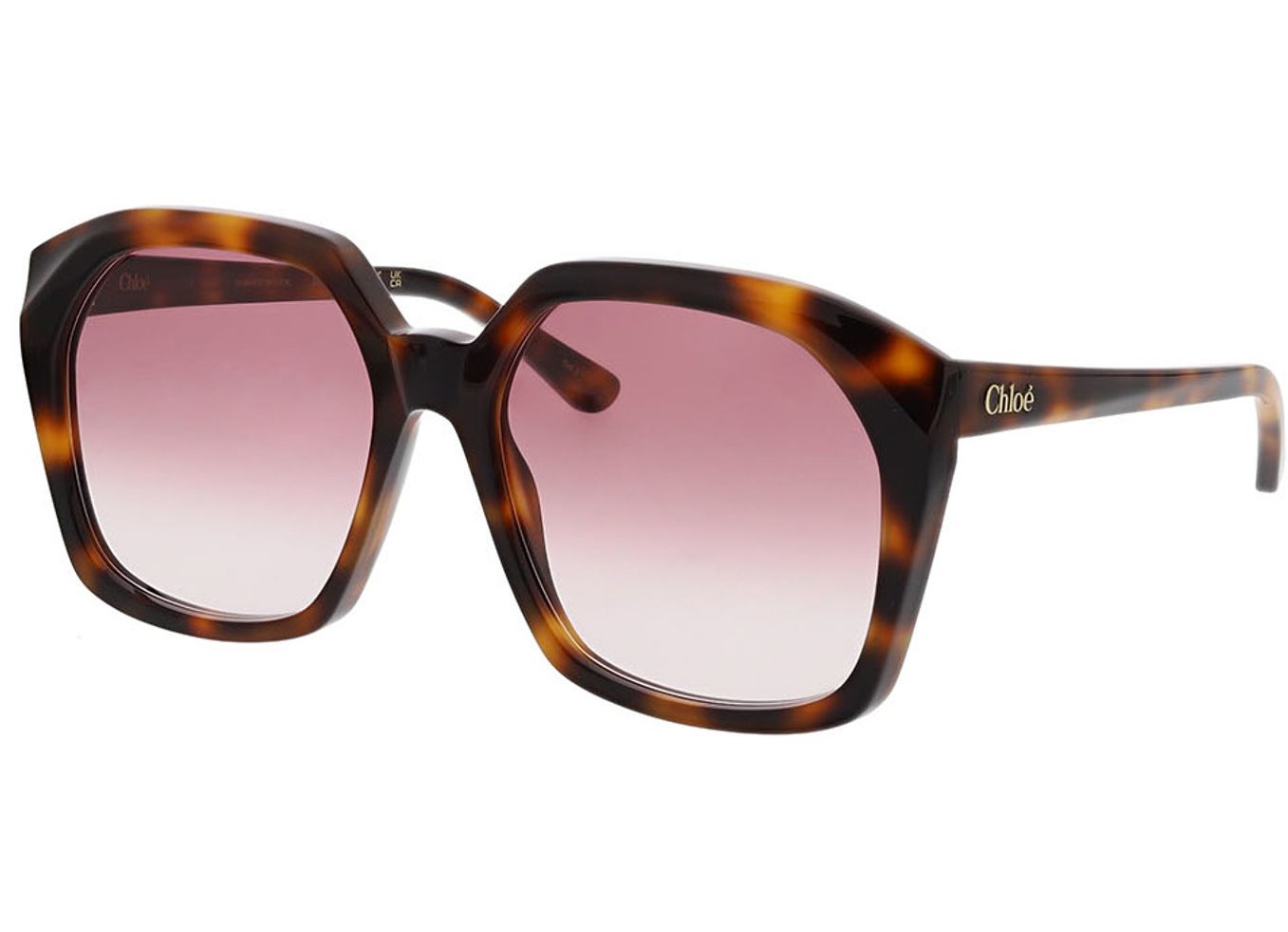 Chloé CH0280S-006 57-17 Sonnenbrille ohne Sehstärke, Damen, Vollrand, geometric